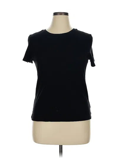 Pre-owned Z Supply Short Sleeve T-shirt In Black