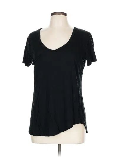 Pre-owned Z Supply Short Sleeve T-shirt In Black