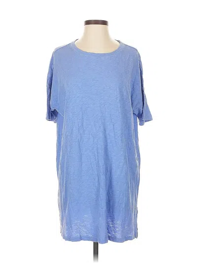 Pre-owned Z Supply Short Sleeve T-shirt In Blue