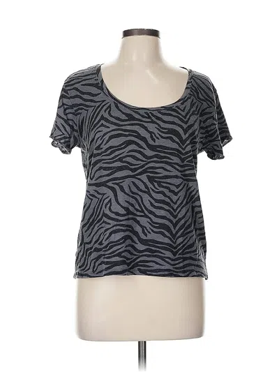 Pre-owned Z Supply Short Sleeve T-shirt In Gray