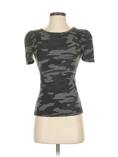 Pre-owned Z Supply Short Sleeve T-shirt In Gray