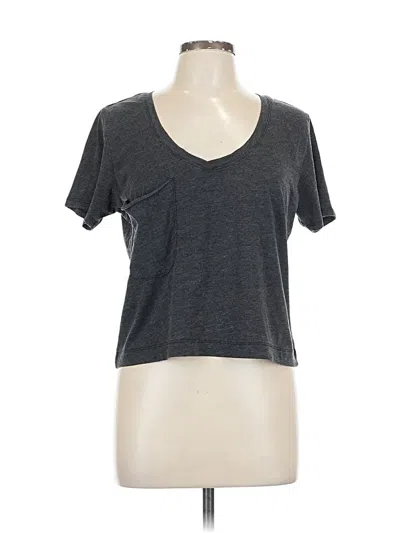 Pre-owned Z Supply Short Sleeve T-shirt In Gray