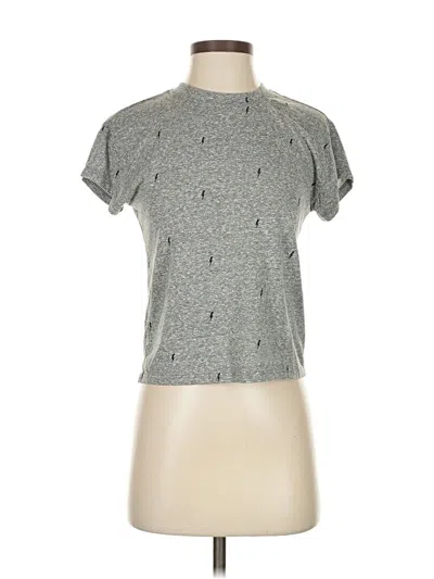 Pre-owned Z Supply Short Sleeve T-shirt In Gray