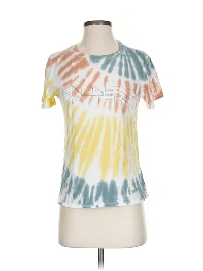 Pre-owned Z Supply Short Sleeve T-shirt In Yellow
