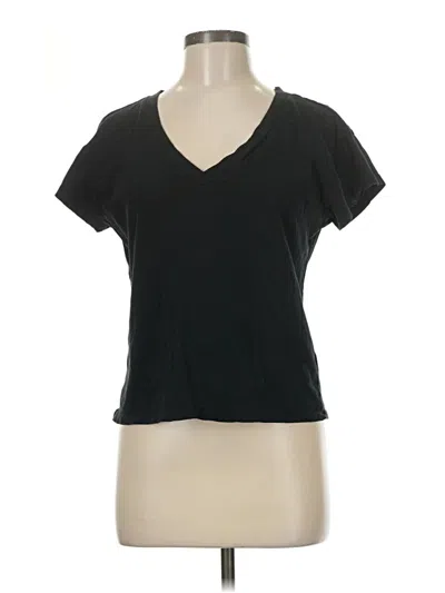 Pre-owned Z Supply Short Sleeve T-shirt In Black