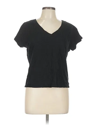 Pre-owned Z Supply Short Sleeve T-shirt In Black