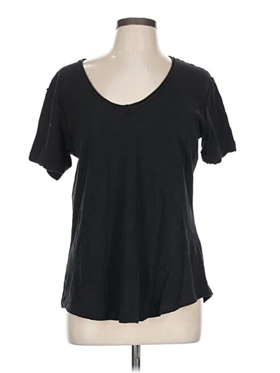 Pre-owned Z Supply Short Sleeve T-shirt In Black