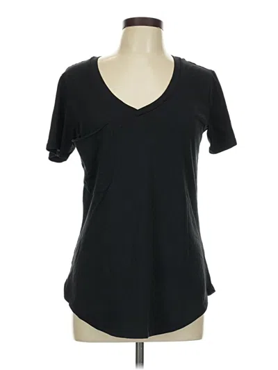 Pre-owned Z Supply Short Sleeve T-shirt In Black