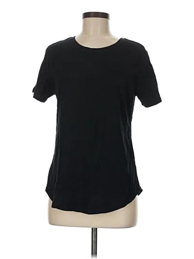 Pre-owned Z Supply Short Sleeve T-shirt In Black