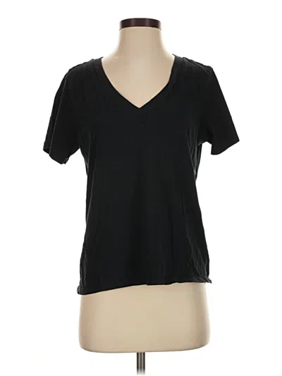 Pre-owned Z Supply Short Sleeve T-shirt In Black