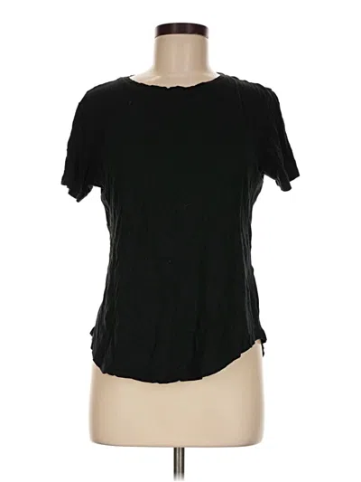 Pre-owned Z Supply Short Sleeve T-shirt In Black