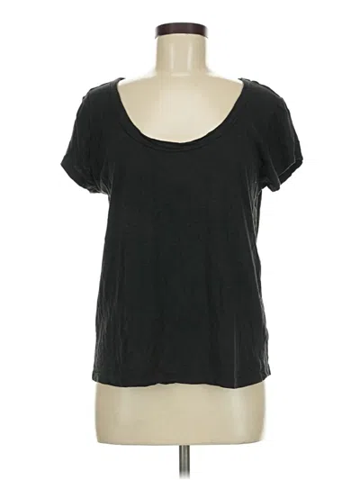 Pre-owned Z Supply Short Sleeve T-shirt In Black