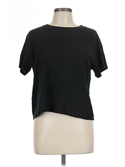 Pre-owned Z Supply Short Sleeve T-shirt In Black