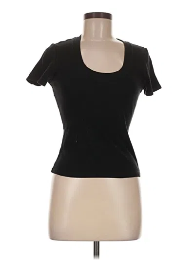 Pre-owned Z Supply Short Sleeve T-shirt In Black