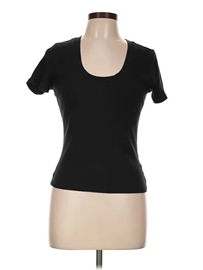 Pre-owned Z Supply Short Sleeve T-shirt In Black