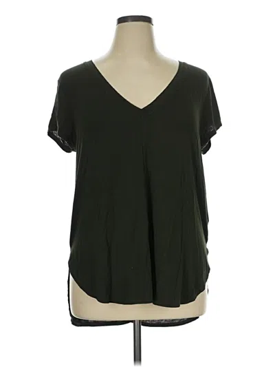 Pre-owned Z Supply Short Sleeve T-shirt In Black