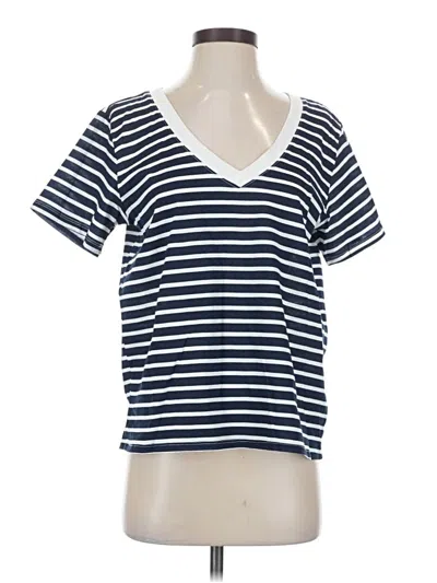 Pre-owned Z Supply Short Sleeve T-shirt In Blue