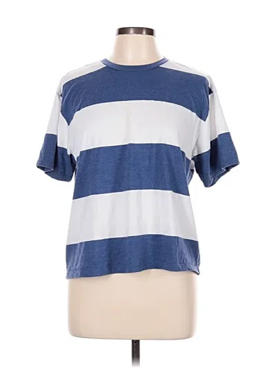 Pre-owned Z Supply Short Sleeve T-shirt In Blue