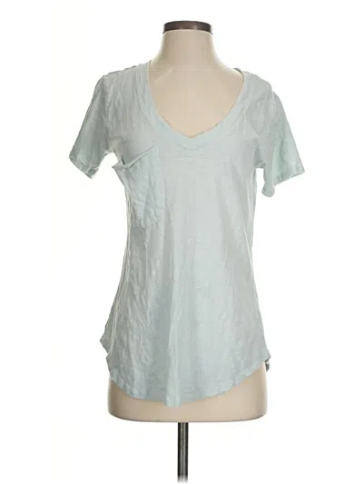Pre-owned Z Supply Short Sleeve T-shirt In Blue