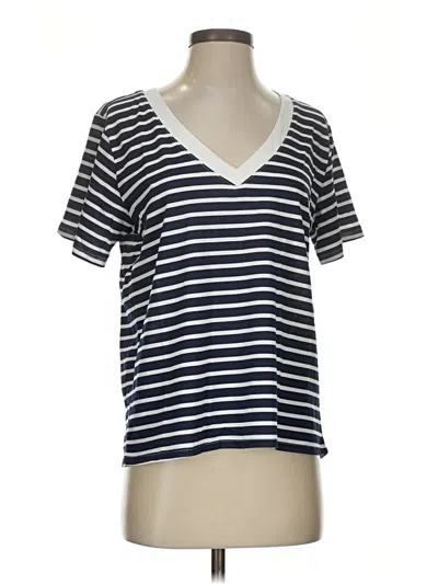 Pre-owned Z Supply Short Sleeve T-shirt In Blue