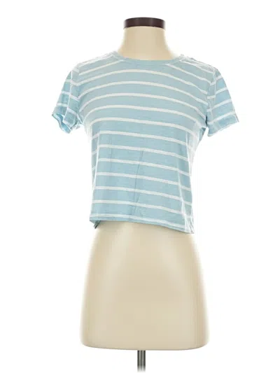 Pre-owned Z Supply Short Sleeve T-shirt In Blue