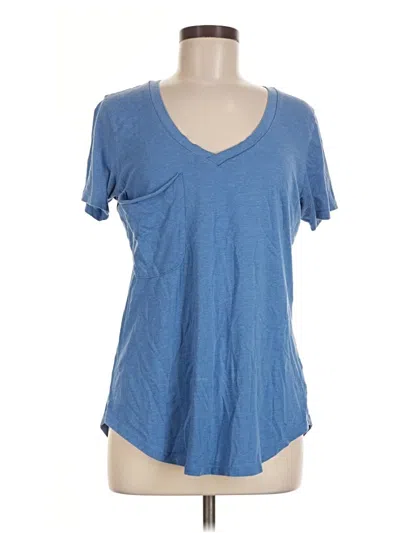 Pre-owned Z Supply Short Sleeve T-shirt In Blue