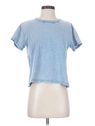 Pre-owned Z Supply Short Sleeve T-shirt In Blue