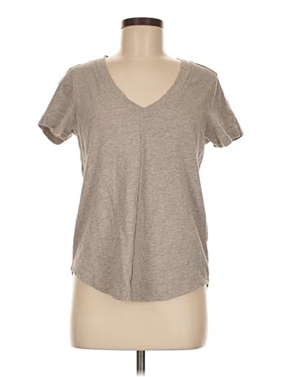 Pre-owned Z Supply Short Sleeve T-shirt In Gray