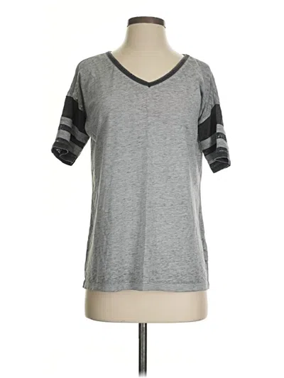 Pre-owned Z Supply Short Sleeve T-shirt In Gray