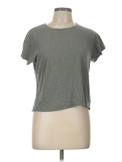 Pre-owned Z Supply Short Sleeve T-shirt In Gray