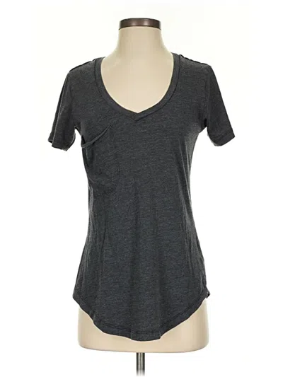 Pre-owned Z Supply Short Sleeve T-shirt In Gray