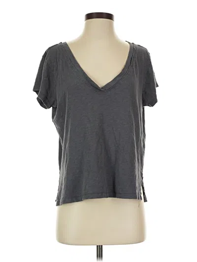 Pre-owned Z Supply Short Sleeve T-shirt In Gray