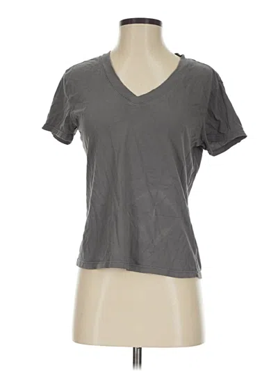 Pre-owned Z Supply Short Sleeve T-shirt In Gray