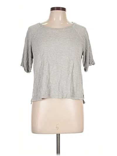 Pre-owned Z Supply Short Sleeve T-shirt In Gray