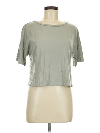 Pre-owned Z Supply Short Sleeve T-shirt In Gray