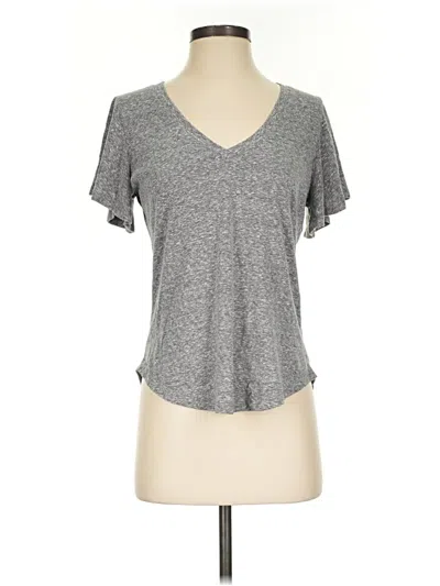 Pre-owned Z Supply Short Sleeve T-shirt In Gray