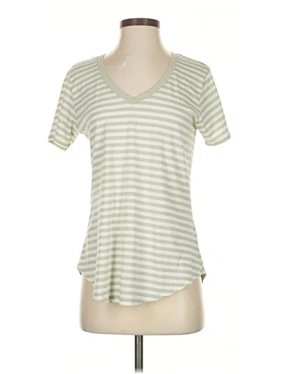 Pre-owned Z Supply Short Sleeve T-shirt In Green