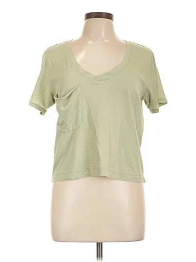 Pre-owned Z Supply Short Sleeve T-shirt In Green