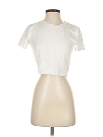 Pre-owned Z Supply Short Sleeve T-shirt In Ivory