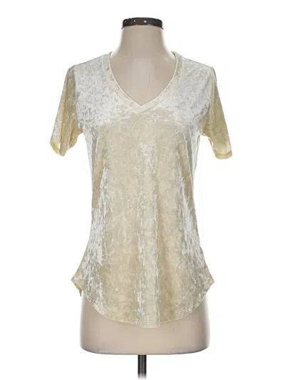 Pre-owned Z Supply Short Sleeve T-shirt In Ivory
