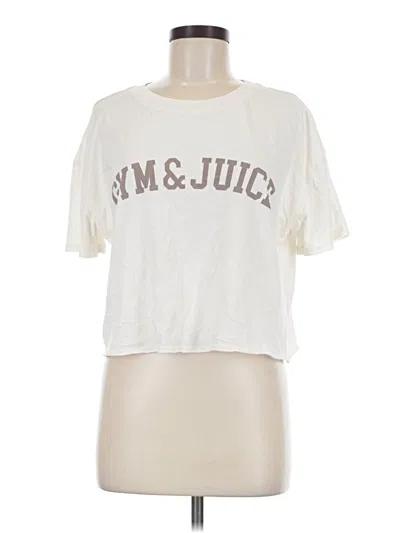 Pre-owned Z Supply Short Sleeve T-shirt In Ivory