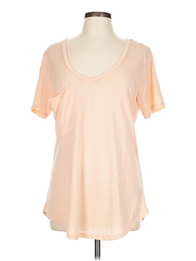 Pre-owned Z Supply Short Sleeve T-shirt In Orange
