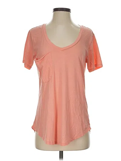 Pre-owned Z Supply Short Sleeve T-shirt In Orange