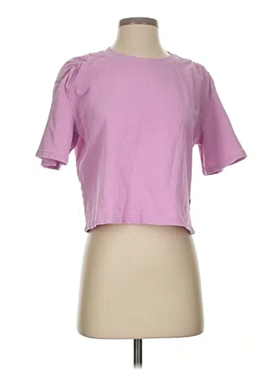 Pre-owned Z Supply Short Sleeve T-shirt In Pink