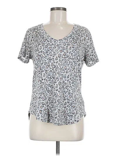 Pre-owned Z Supply Short Sleeve T-shirt In Silver