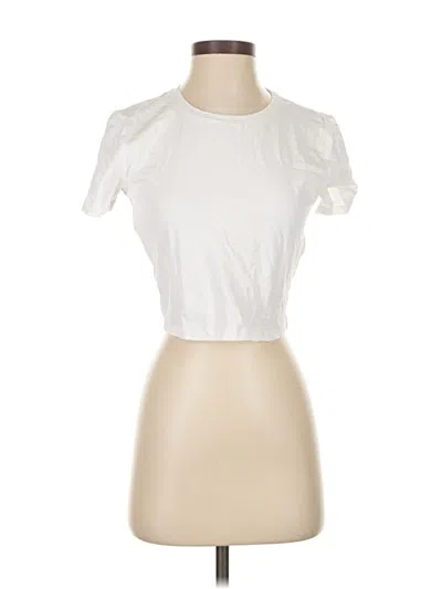 Pre-owned Z Supply Short Sleeve T-shirt In White