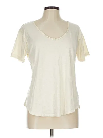 Pre-owned Z Supply Short Sleeve T-shirt In White