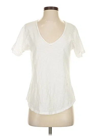 Pre-owned Z Supply Short Sleeve T-shirt In White