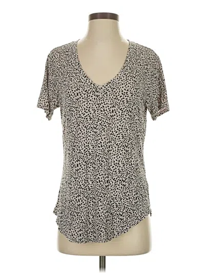 Pre-owned Z Supply Short Sleeve T-shirt In White