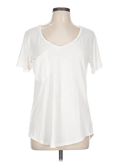 Pre-owned Z Supply Short Sleeve T-shirt In White